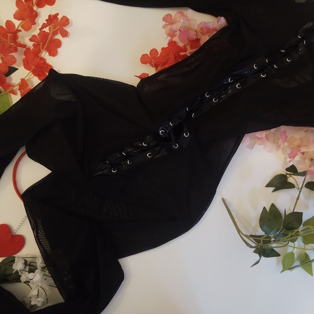 Full body unique soft tulle onesie